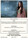 Ezria 5056 By Ganga Cotton Satin Printed Dress Material